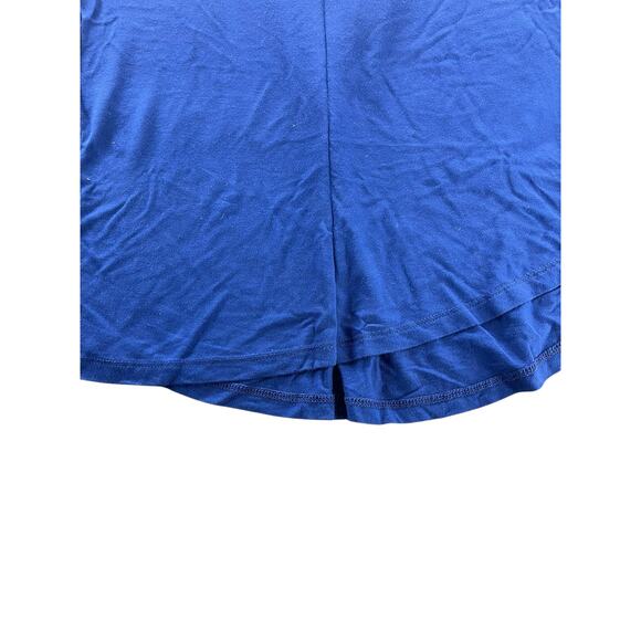A New Day Blue Short Sleeve Scoop Neck Top T-Shirt Women's Size Small - Picture 3 of 8